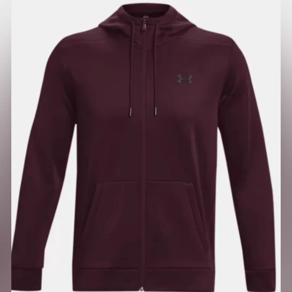 Under Armour Armour Fleece® Full-Zip Hoodie Men's Size M Used Exc MSRP $69.99